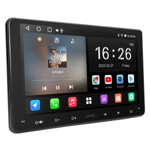 [9" AI-Powered] ATOTOLIFE A5L Android Car Stereo Double Din Wireless CarPlay&Android Auto, Wi-Fi/Bluetooth/USB, GPS Tracking, 24 EQ&DSP, Mirror Link, 2G+32G, A5LG209T
