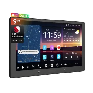 【Amazon 50% OFF】ATOTOZONE X10DG209E 9 Zoll Android DAB+ Autoradio Doppel-Din, 8+128G, 4G LTE, KI-Sprachassistent, Kabelloses Carplay & Android Auto, Duales Mikrofon & BT & Kameraeingang, 36B-EQ, HDMI-Eingang