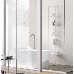 Colonna in metallo Raster L 35 cm