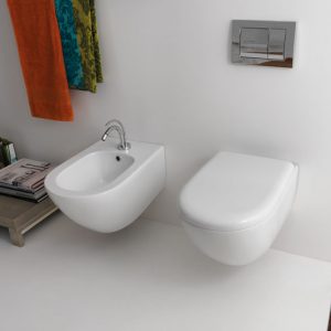 Coppia sanitari sospesi Aquatech