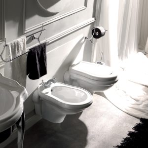 Coppia sanitari sospesi Retrò