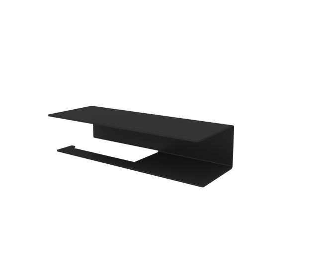 Mensola da bagno 23cm con porta rotolo - immagine 4