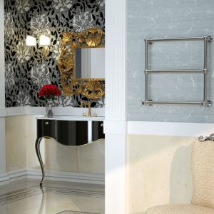 Scaldasalviette Olga 60x61x53cm cromato