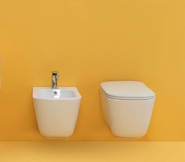 Coppia sanitari sospesi Tribeca senza brida - immagine 6