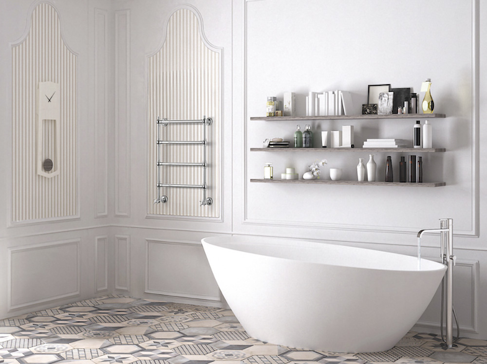 Termoarredo in Ottone Classico Caterina H 79 X L 55 cm - immagine 3