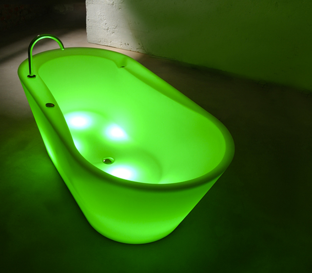 Vasca centro stanza colorata LUCE - immagine 3