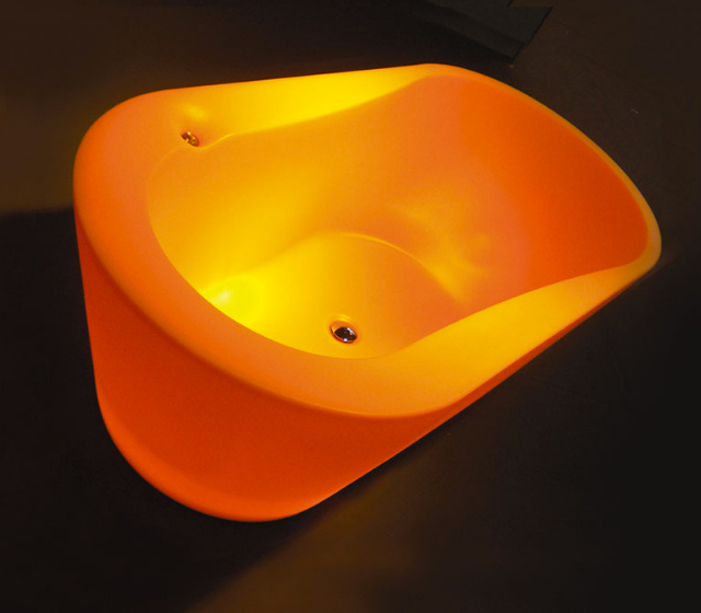 Vasca centro stanza colorata LUCE - immagine 6