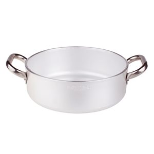Agnelli casseruola bassa 24 cm alluminio 5 mm