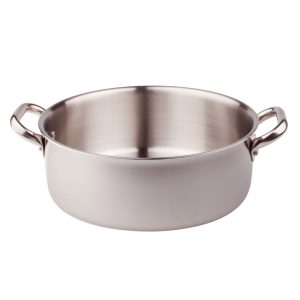 Agnelli casseruola bassa 32 cm acciaio alu-inox