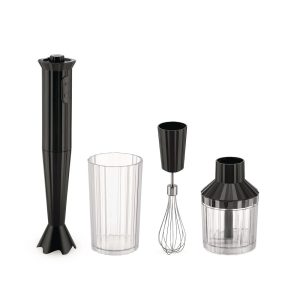 ALESSI PLISSÉ Set Frullatore ad Immersione Grigio