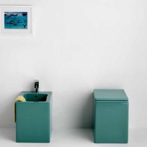 Bidet a terra colorato Nic Design-Cool