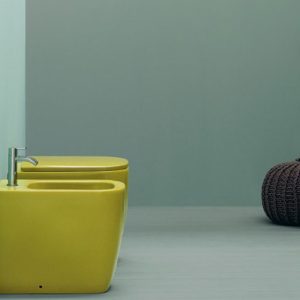 Bidet a terra colorato Nic Design – Semplice