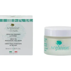 Crema Viso Idratante al Tè Verde e Argan
