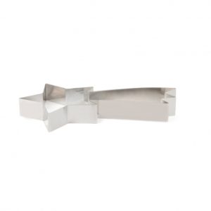 Decora sagoma stella cadente inox