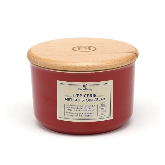 Emilie Henry barattolo ermetico 1 L rosso - immagine 2
