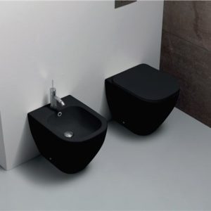 Wc a terra filo muro Forever 50 – Bianco