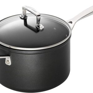 Le Creuset Les Forgées Casseruola Manico Lungo con Maniglia e Coperchio 20cm