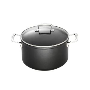 Le Creuset Les Forgées Pentola con Manici e Coperchio 24cm