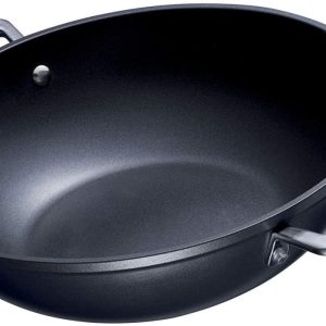 Le Creuset Les Forgées Tegame Wok in Alluminio Antiaderente cm 32