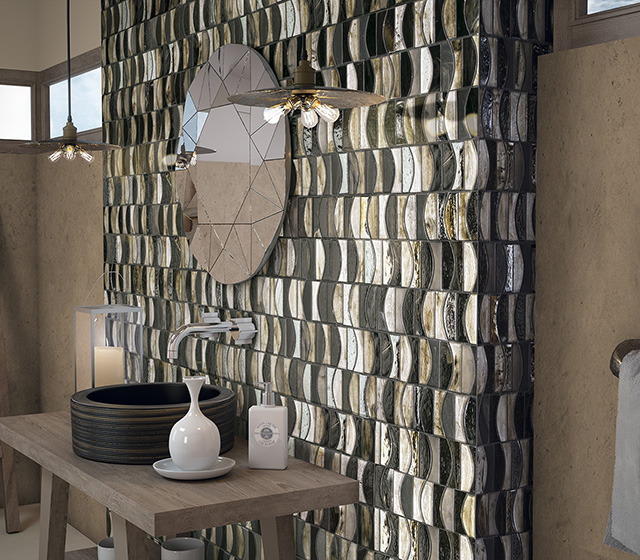 Mosaico bagno vetro Salsa - immagine 2