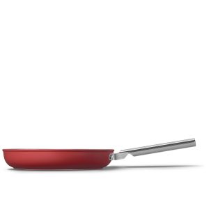 SMEG Padella antiaderente Ø 30 cm Rosso