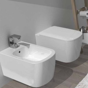 Wc sospeso Semplice – Bianco