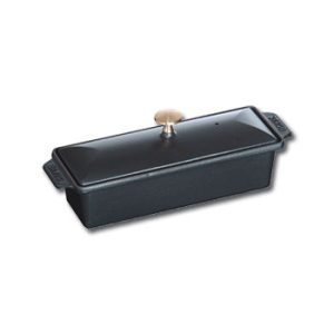 Staub terrina rettangolare 30x11cm nera