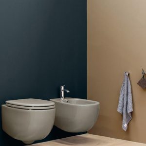Wc sospeso colorato Nic Design-Milk