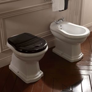 Water a terra Retrò scarico parete